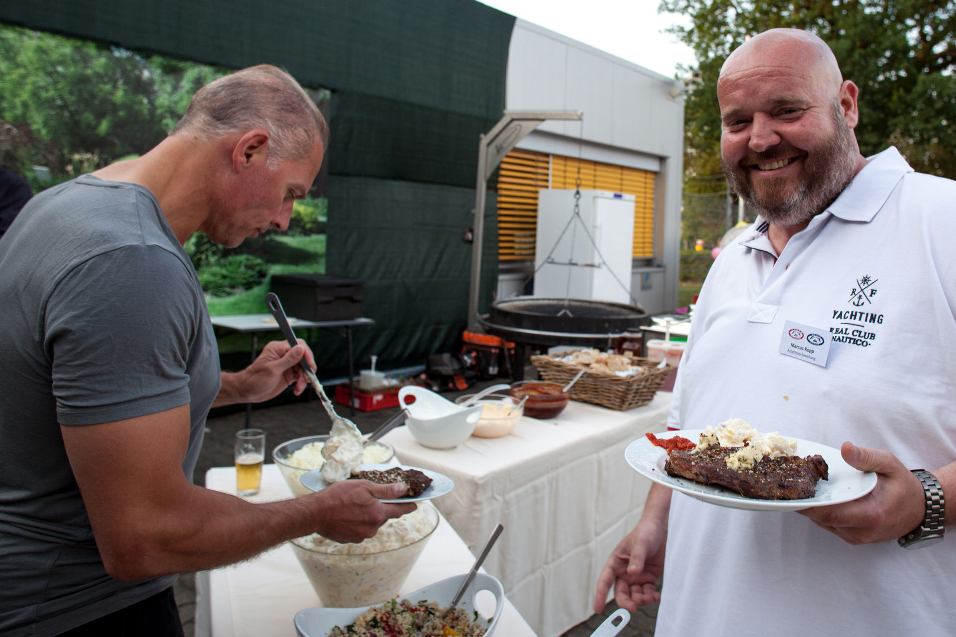 Eine gelungene Sommer – Party mit unseren Kunden